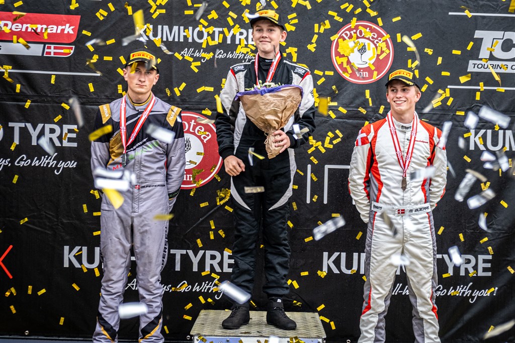 Mikkel Gaarde Pedersen er dansk Formel 4-mester 2023
(Foto: Grippo)